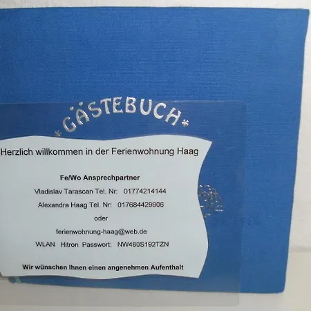Appartement Ferienwohnung Haag Würzburg